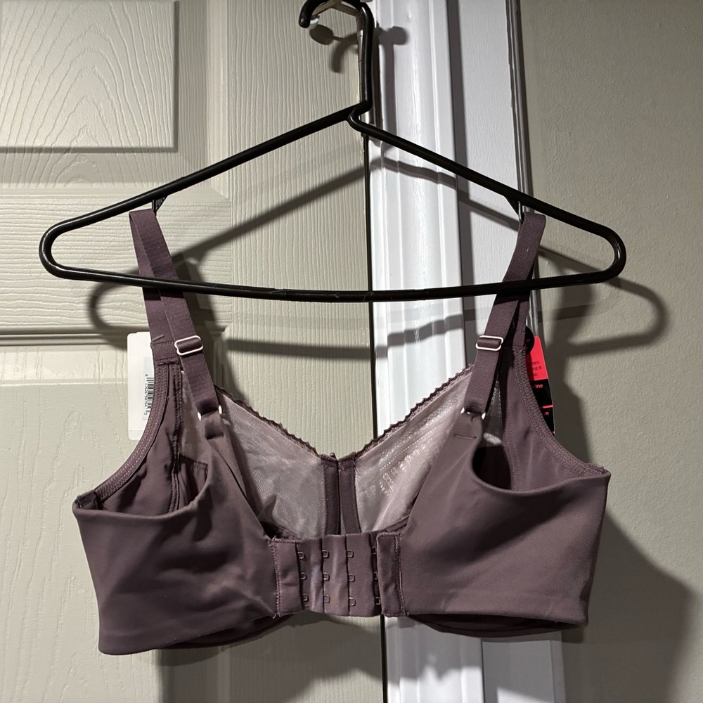 Lilyette Women's Underwire Bra - Mauve 34 DD $15 - Picture 2 of 3
